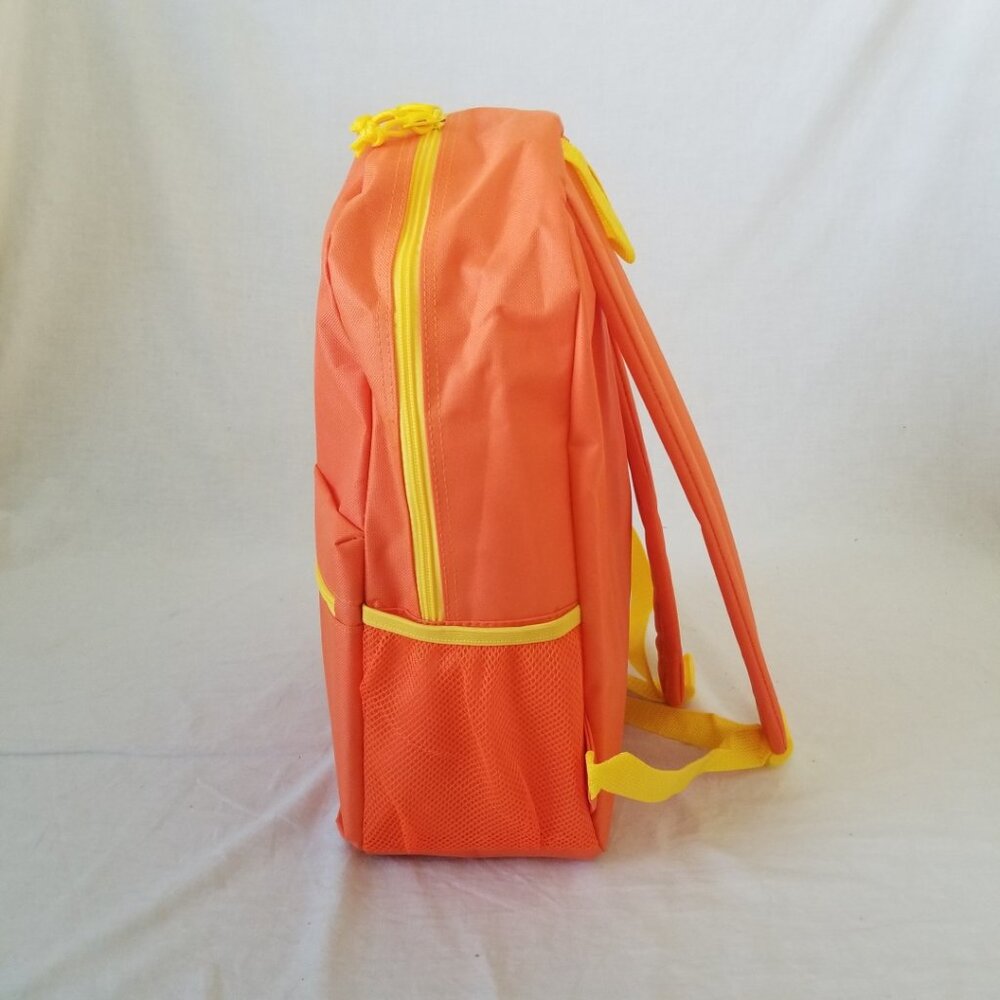 New! Lightweight Orange/Yellow Basic Backpack W/B… - image 5